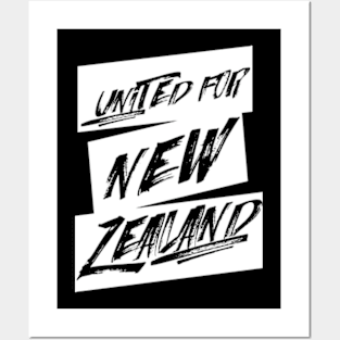 United for New Zealand Posters and Art